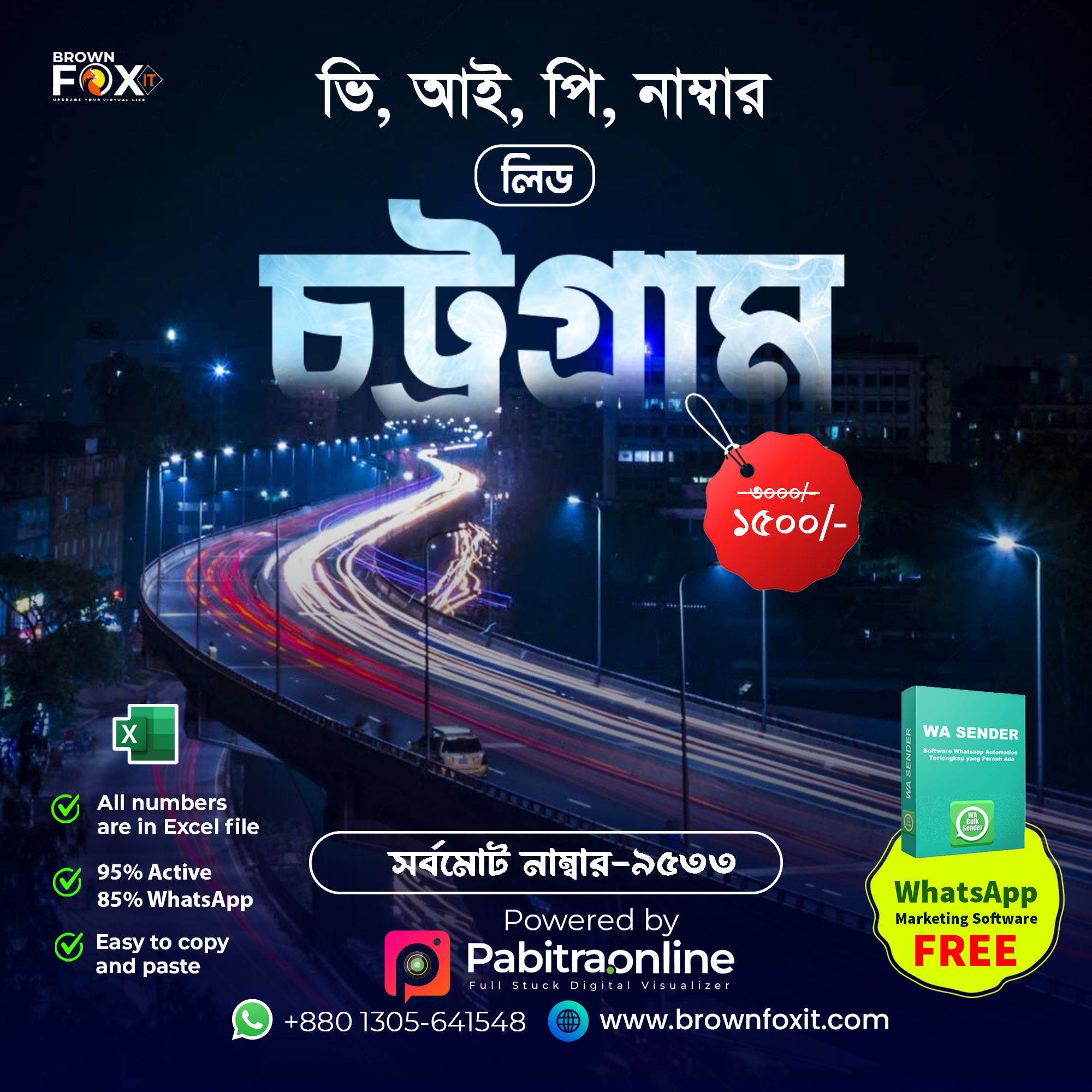 Chittagong base VIP persons leads