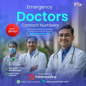 Doctor contact number in Dhaka Bangladesh